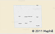 Classic Style 3D Map of Hockley County, single color outside