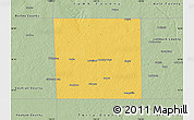 Savanna Style Map of Hockley County