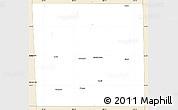 Classic Style Simple Map of Hockley County