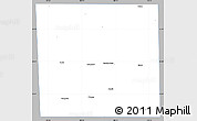 Gray Simple Map of Hockley County, single color outside