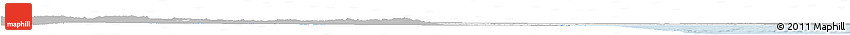 Gray Horizon Map of Texas, single color outside