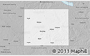 Gray 3D Map of Howard County