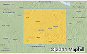 Savanna Style 3D Map of Howard County