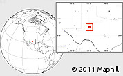 Blank Location Map of Howard County