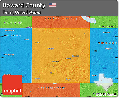 Political Map of Howard County