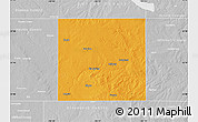 Political Map of Howard County, lighten, desaturated