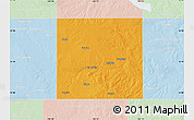 Political Map of Howard County, lighten