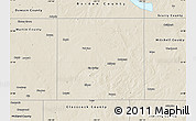 Shaded Relief Map of Howard County