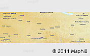 Physical Panoramic Map of Howard County