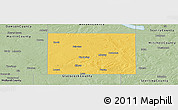 Savanna Style Panoramic Map of Howard County