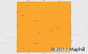 Political Simple Map of Howard County, cropped outside