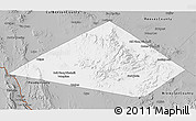 Gray 3D Map of Jeff Davis County