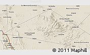 Shaded Relief 3D Map of Jeff Davis County
