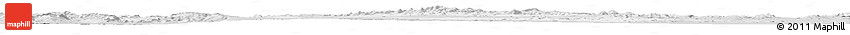 Silver Style Horizon Map of Jeff Davis County