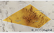 Physical Map of Jeff Davis County, lighten, semi-desaturated