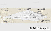 Classic Style Panoramic Map of Jeff Davis County