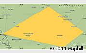 Savanna Style Simple Map of Jeff Davis County