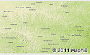 Physical 3D Map of Kendall County