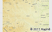 Physical Map of Kent County