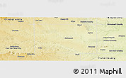 Physical Panoramic Map of Kent County