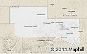 Classic Style 3D Map of Kerr County