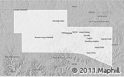 Gray 3D Map of Kerr County