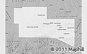 Gray Map of Kerr County