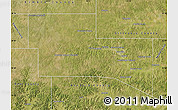 Satellite Map of Kerr County