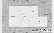 Gray Map of Kimble County
