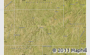 Satellite Map of Kimble County