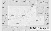 Silver Style Map of Kimble County