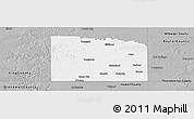 Gray Panoramic Map of Knox County