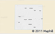 Classic Style 3D Map of Lamb County, single color outside