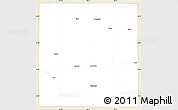 Classic Style Simple Map of Lamb County, single color outside
