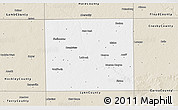 Classic Style 3D Map of Lubbock County