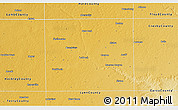 Physical 3D Map of Lubbock County