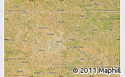 Satellite Map of Lubbock County