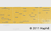 Physical Panoramic Map of Lubbock County