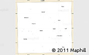 Classic Style Simple Map of Lubbock County