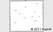 Gray Simple Map of Lubbock County
