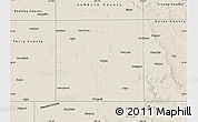 Shaded Relief Map of Lynn County