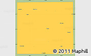 Savanna Style Simple Map of Lynn County