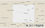Classic Style 3D Map of Martin County
