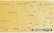 Physical 3D Map of Martin County