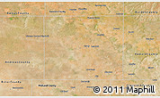 Satellite 3D Map of Martin County