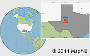 Savanna Style Location Map of Martin County, highlighted country, highlighted parent region