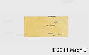 Physical Panoramic Map of Martin County, cropped outside