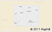 Classic Style 3D Map of Mitchell County, single color outside
