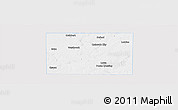 Silver Style Panoramic Map of Mitchell County, single color outside