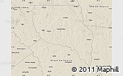 Shaded Relief Map of Nacogdoches County